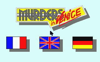 Murders In Venice screenshot 2 for Atari ST